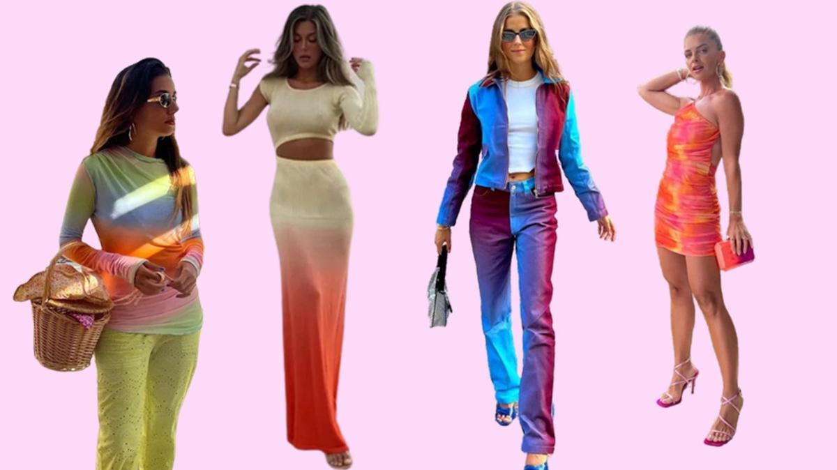 Yaz modasnn popleri: Degrade takmlar