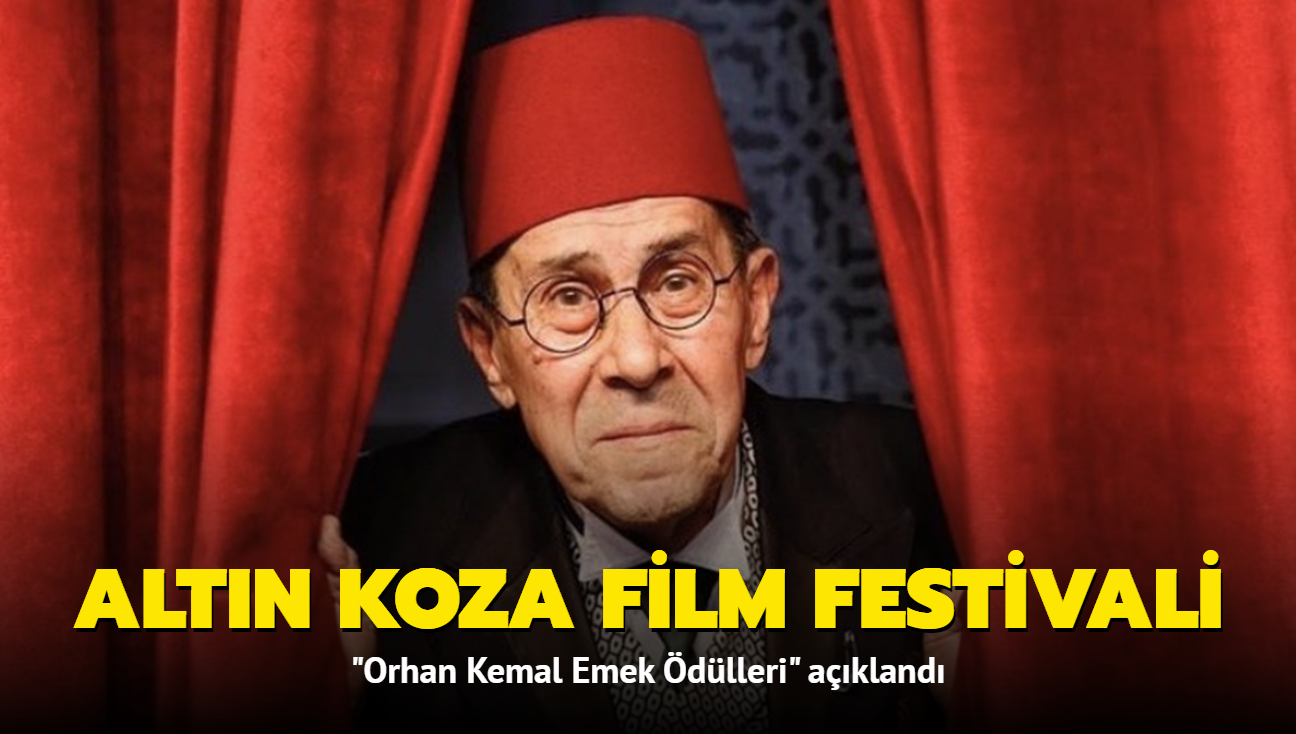 Altn Koza Film Festivali'nde  "Orhan Kemal Emek dlleri" akland