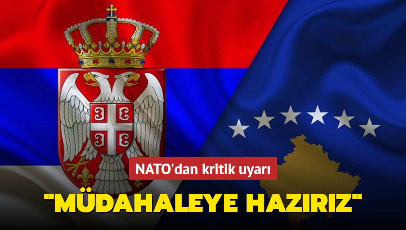 NATO'dan kritik uyar! "Mdahaleye hazrz"