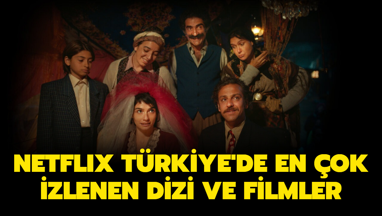 Netflix Trkiye'de en ok izlenen dizi ve filmler