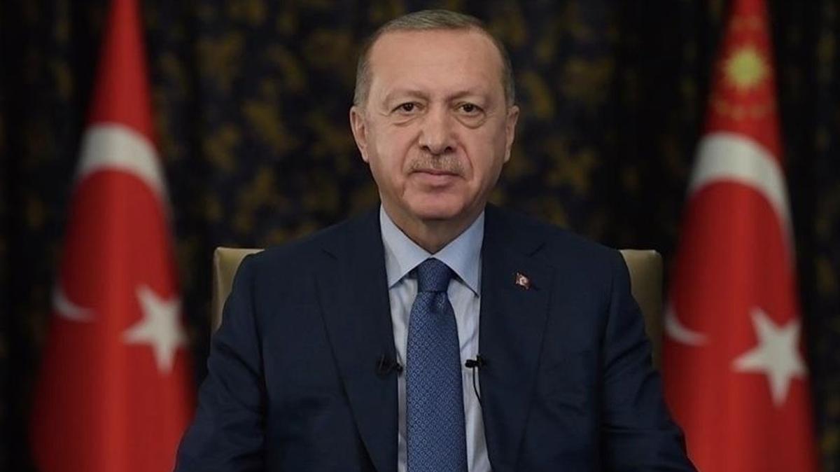 Bakan Erdoan'dan ehit ailesine taziye mesaj