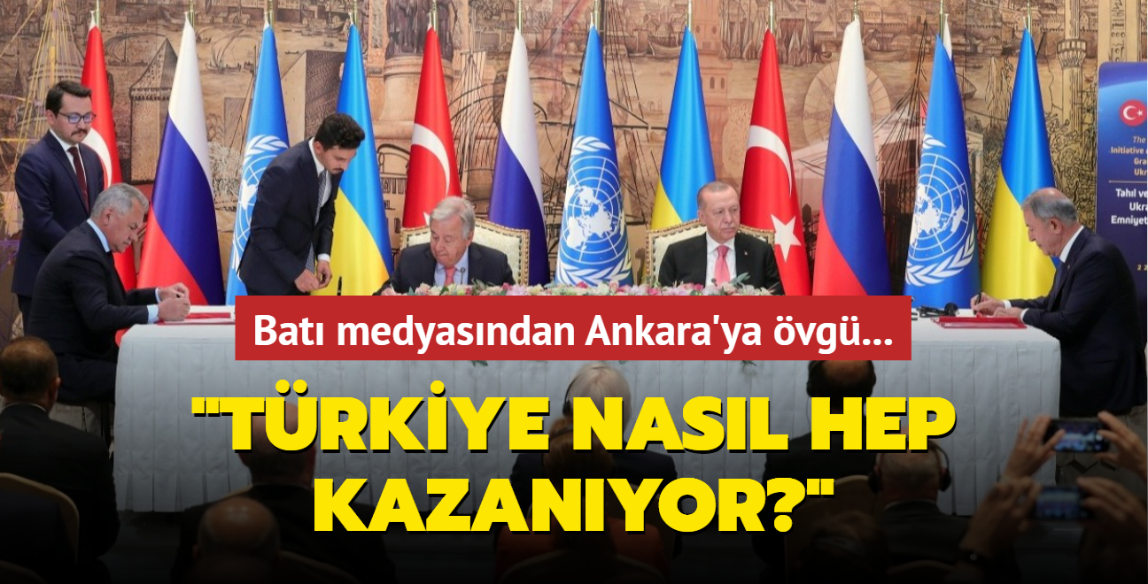 Bat medyasndan Ankara'ya vg: Trkiye nasl hep kazanyor"