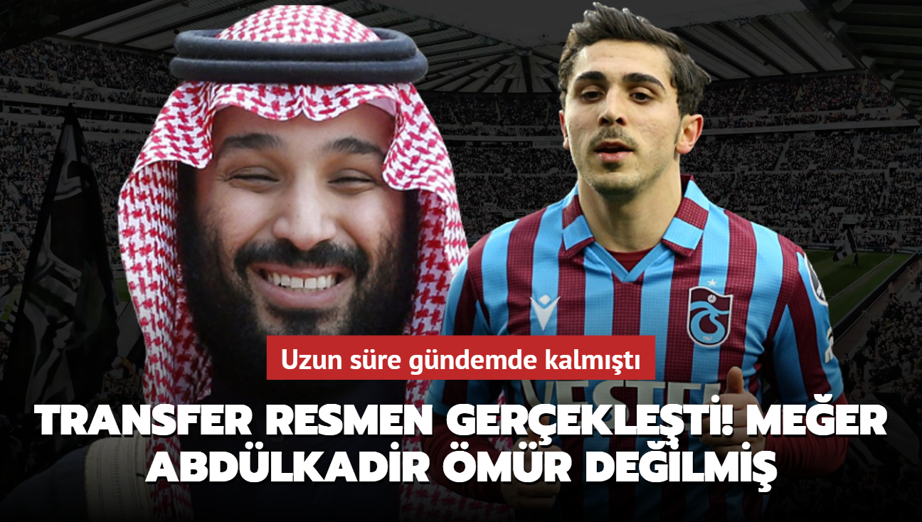 Prens Selman transferi resmen gerekletirdi! Meer Abdlkadir mr deilmi