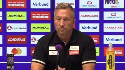 Austria Wien Teknik Direktörü Manfred Schmid mağlubiyetten dolayı üzgün: 'Bu skoru hak etmedik'