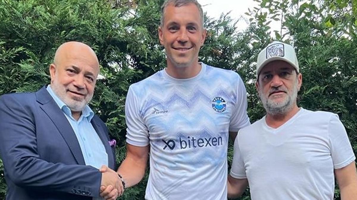 Adana Demirspor'un yeni transferi Artem Dzyuba ilk paylamn yapt.
