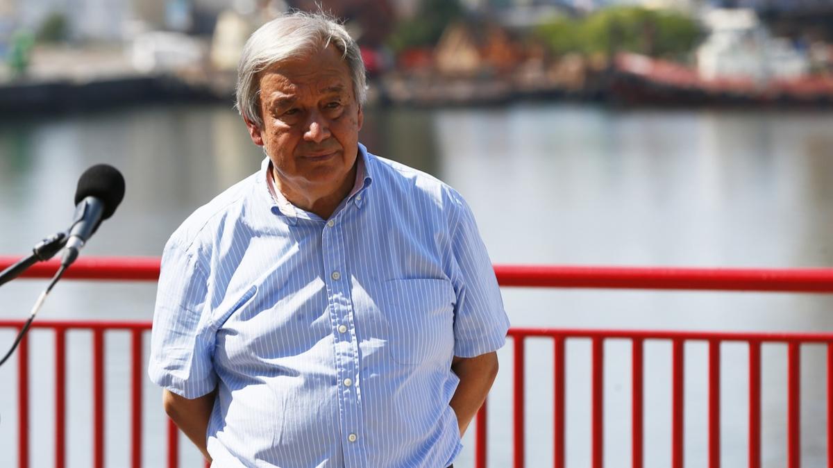 BM Genel Sekreteri Guterres, Odessa'y ziyaret etti