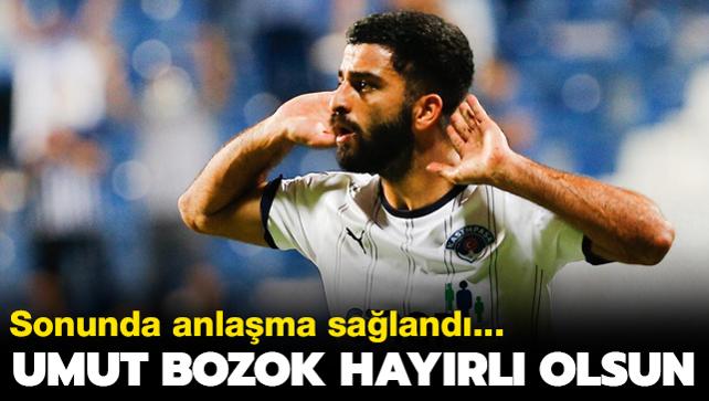 Trabzonspor transferi bitirdi! Umut Bozok hayrl olsun