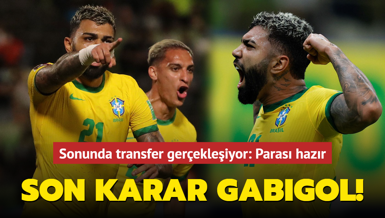 Son karar Gabigol! Sonunda transfer gerekleiyor: Paras hazr...