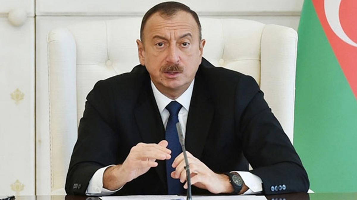 Aliyev'den Bakan Erdoan'a taziye mesaj