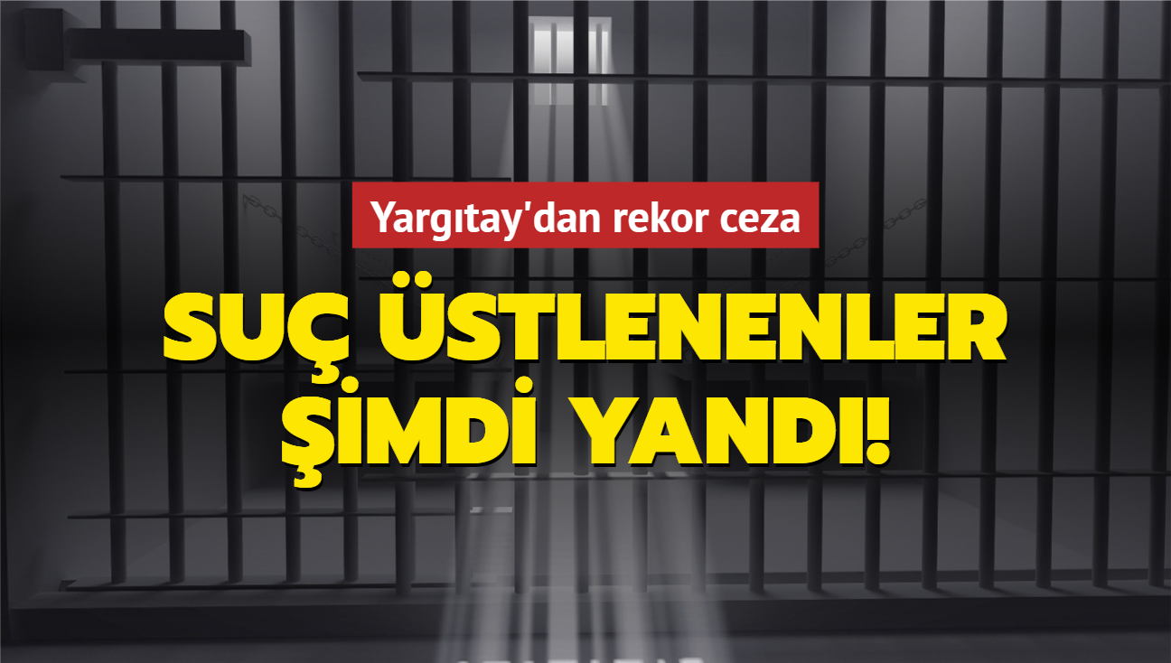 Yargtay'dan rekor ceza! Su stlenenler imdi yand