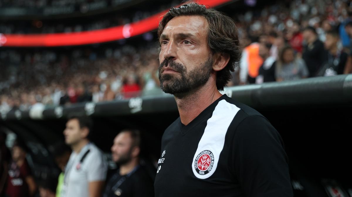 Andrea Pirlo Beikta ma sonras takmn eletirdi: "Her ma 4 gol yiyemeyiz!"