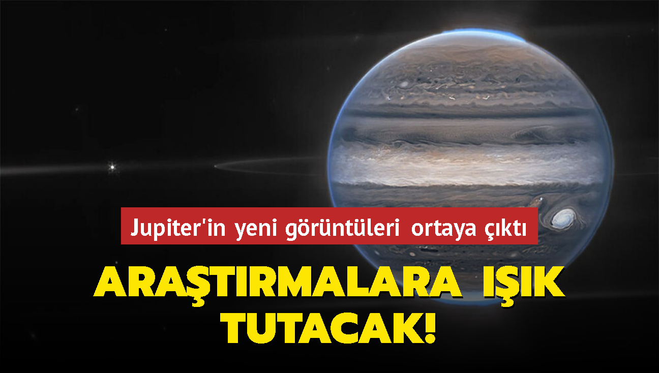 Jupiter'in yeni grntleri ortaya kt... Aratrmalara k tutacak!