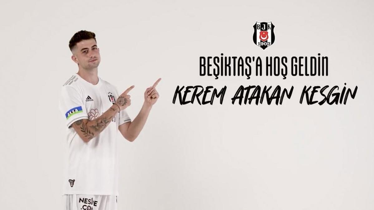 Ve Beikta'ta beklenen transfer akland!  Kerem Atakan Kesgin resmen duyuruldu