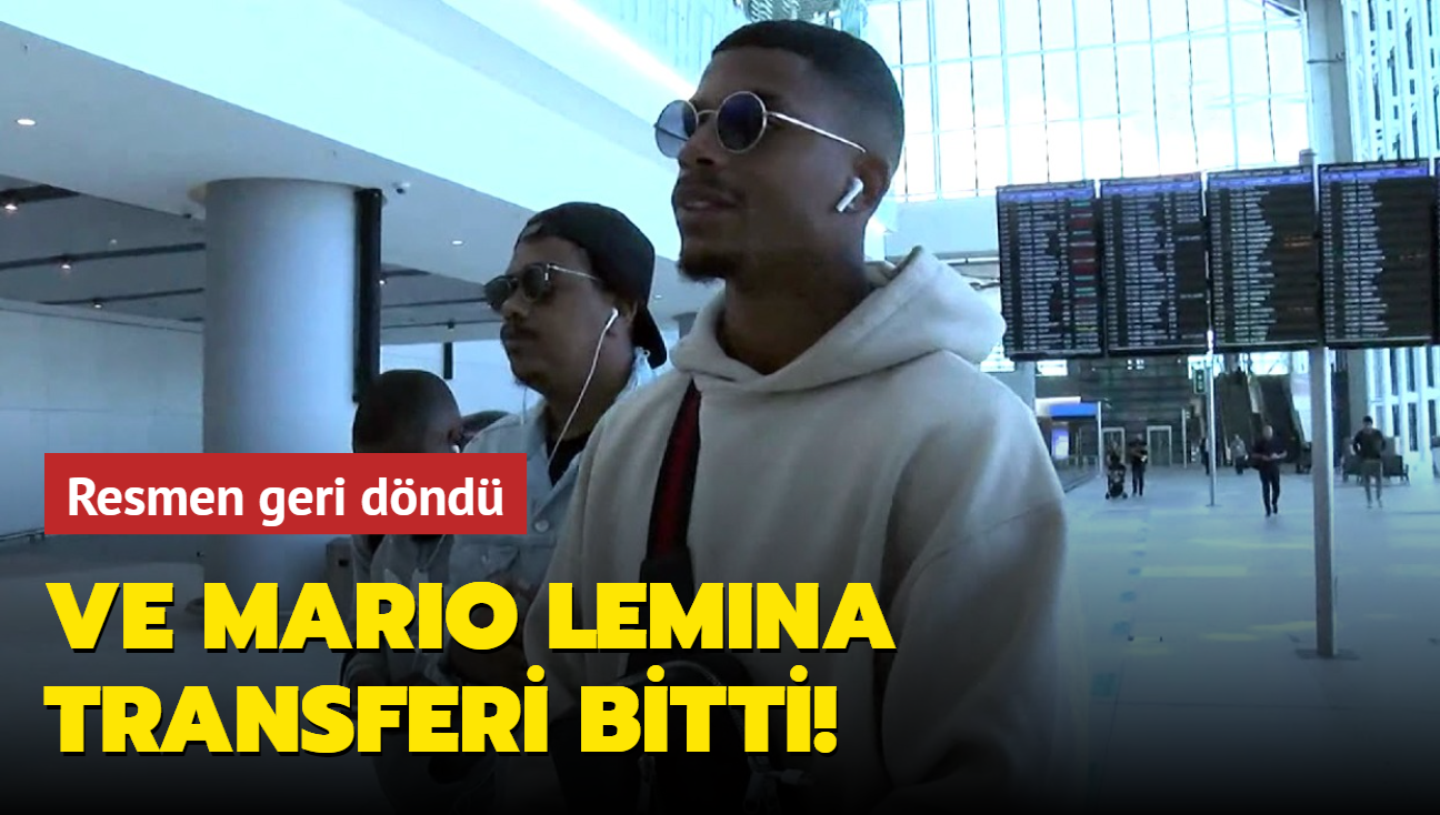 Ve Mario Lemina transferi bitti! Resmen geri dnd: Bonservisi artt