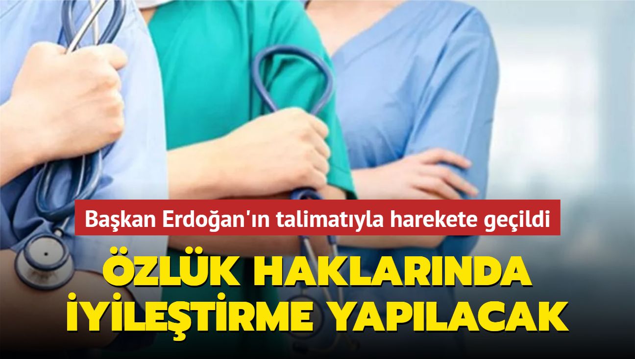 Bakan Erdoan'n talimatyla harekete geildi... zlk haklarnda iyiletirme yaplacak