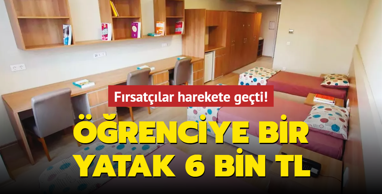 Frsatlar harekete geti! renciye bir yatak 6 bin TL