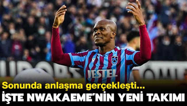 Sonunda! Anthony Nwakaeme transferinde ilem tamam: te ikna olduu maa...