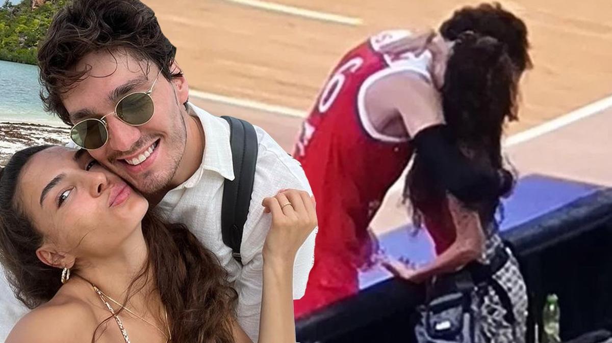 Destan'n Akkz' Ebru ahin'den Cedi Osman'a mata ans pc... Romantik anlar kameralara yansd