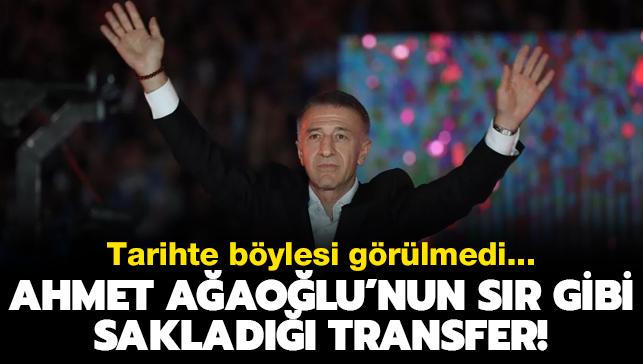 Ahmet Aaolu'nun sr gibi saklad transfer ortaya kt! Bylesi grlmedi