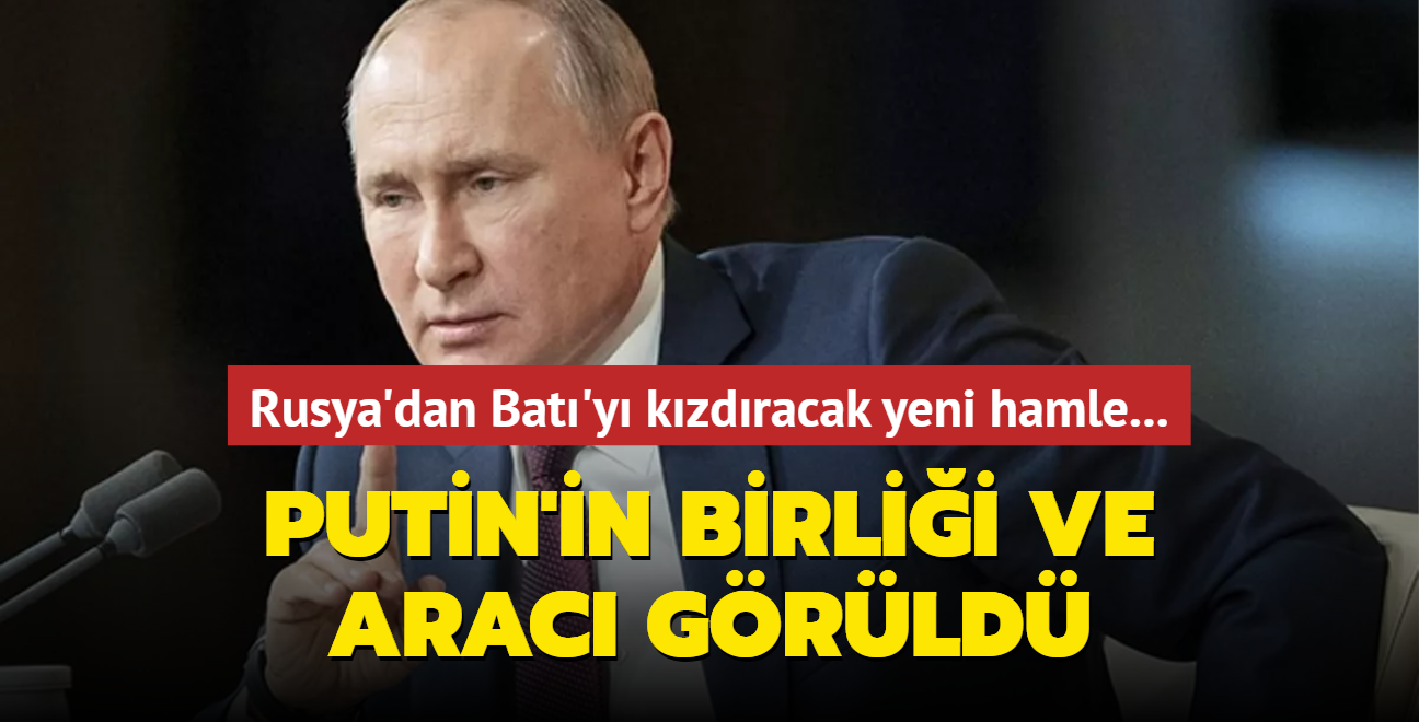 Rusya'dan Ukrayna'ya kar Bat'y kzdracak hamle... Putin'in birlii ve arac grld