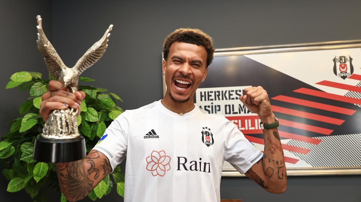 Dele Alli'den iddial szler: "Beikta benim iin yeni bir meydan okuma olacak"