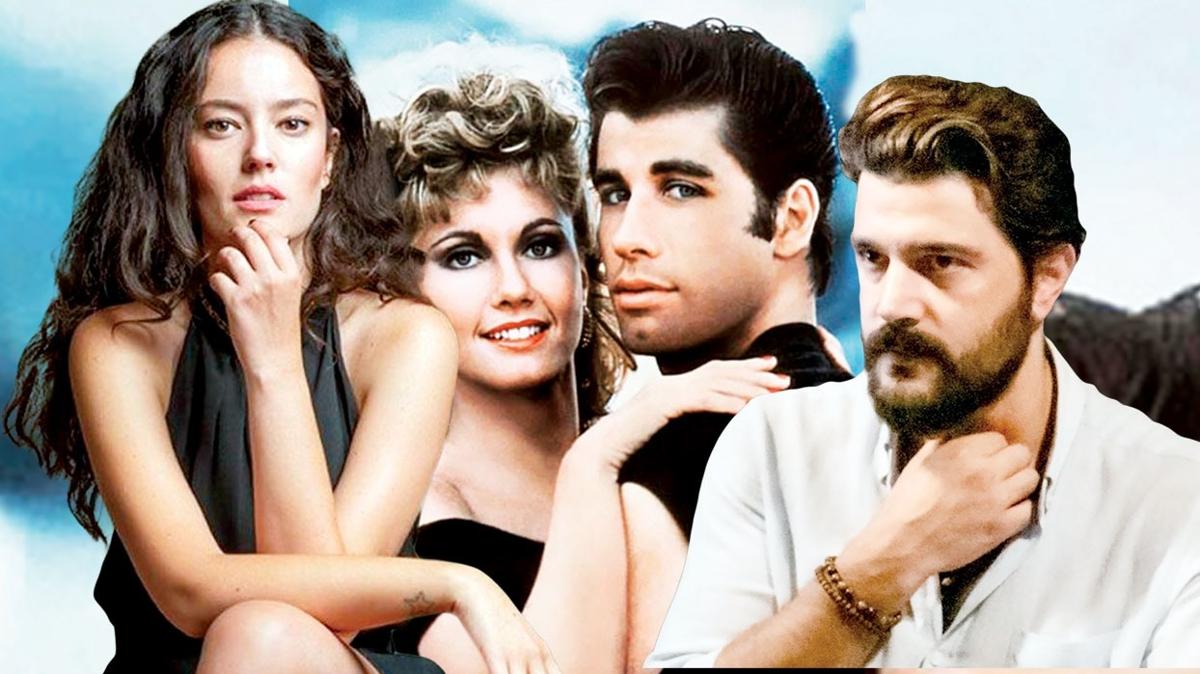 Pelin Akil ve Burak Sevin yerli Grease' ifti oldu