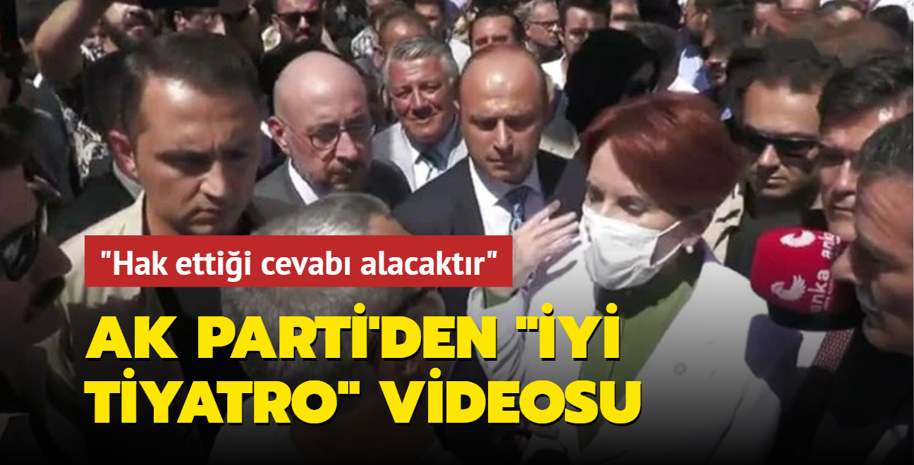 AK Parti'den Y Tiyatro videosu! "Hak ettii cevab alacaktr"