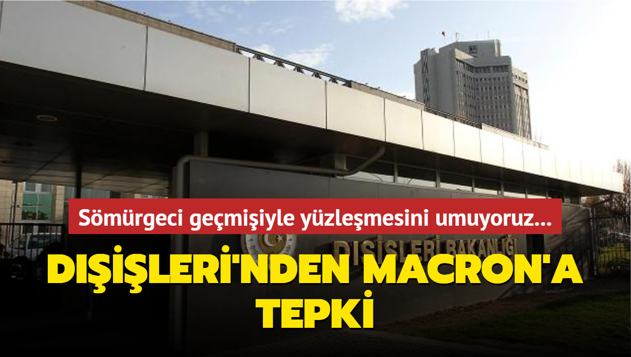 Dileri'nden Macron'a tepki: Smrgeci gemiiyle yzlemesini umuyoruz