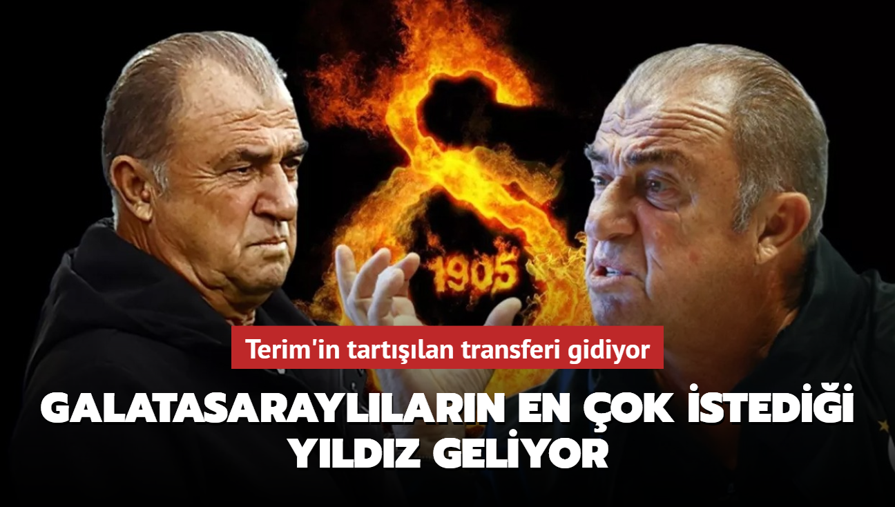 Fatih Terim'in tartlan transferi gidiyor, Galatasarayllarn en ok istedii yldz geliyor...