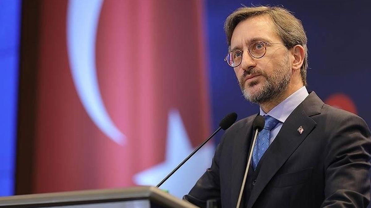 letiim Bakan Fahrettin Altun: Harekatn zamanna Trkiye karar verir