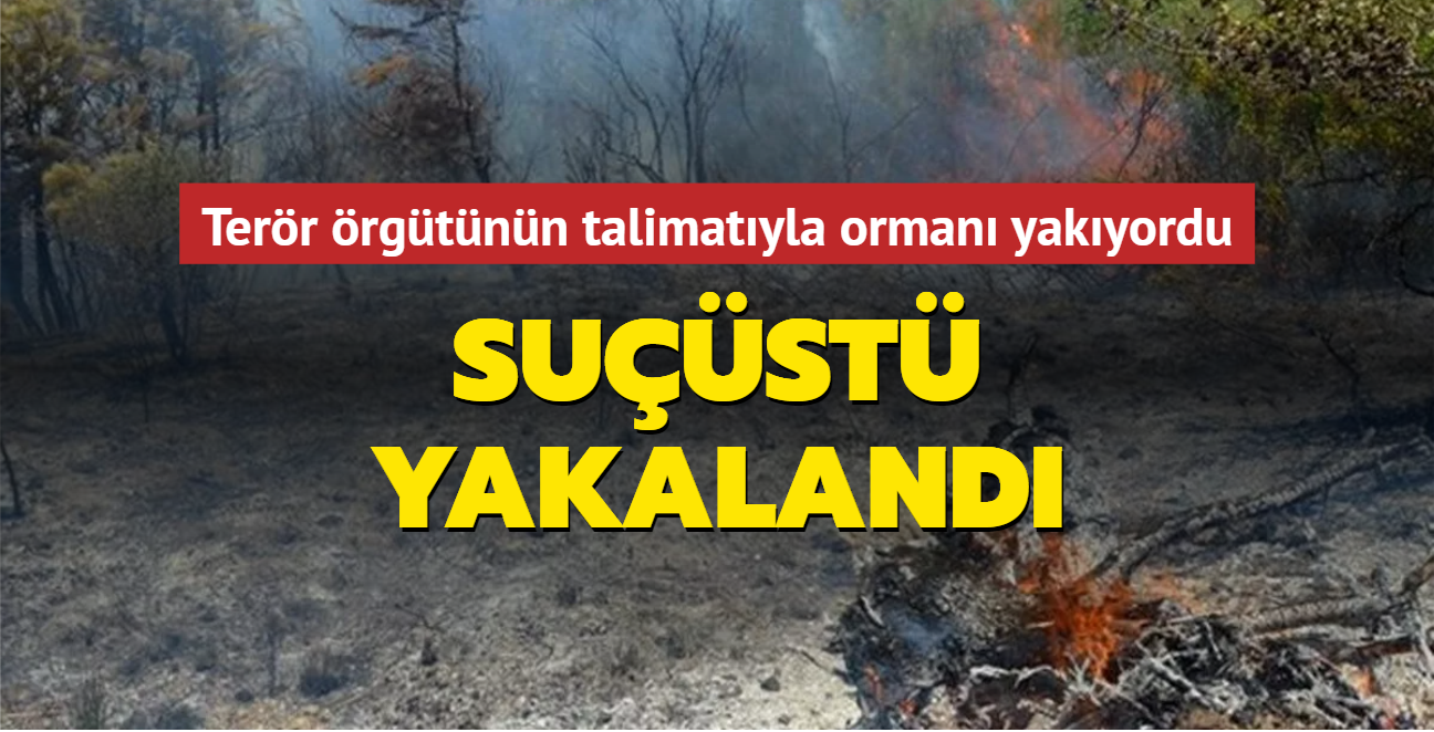 ileri: PKK talimatyla orman yakma hazrlnda olan kii Antalya'da yakaland