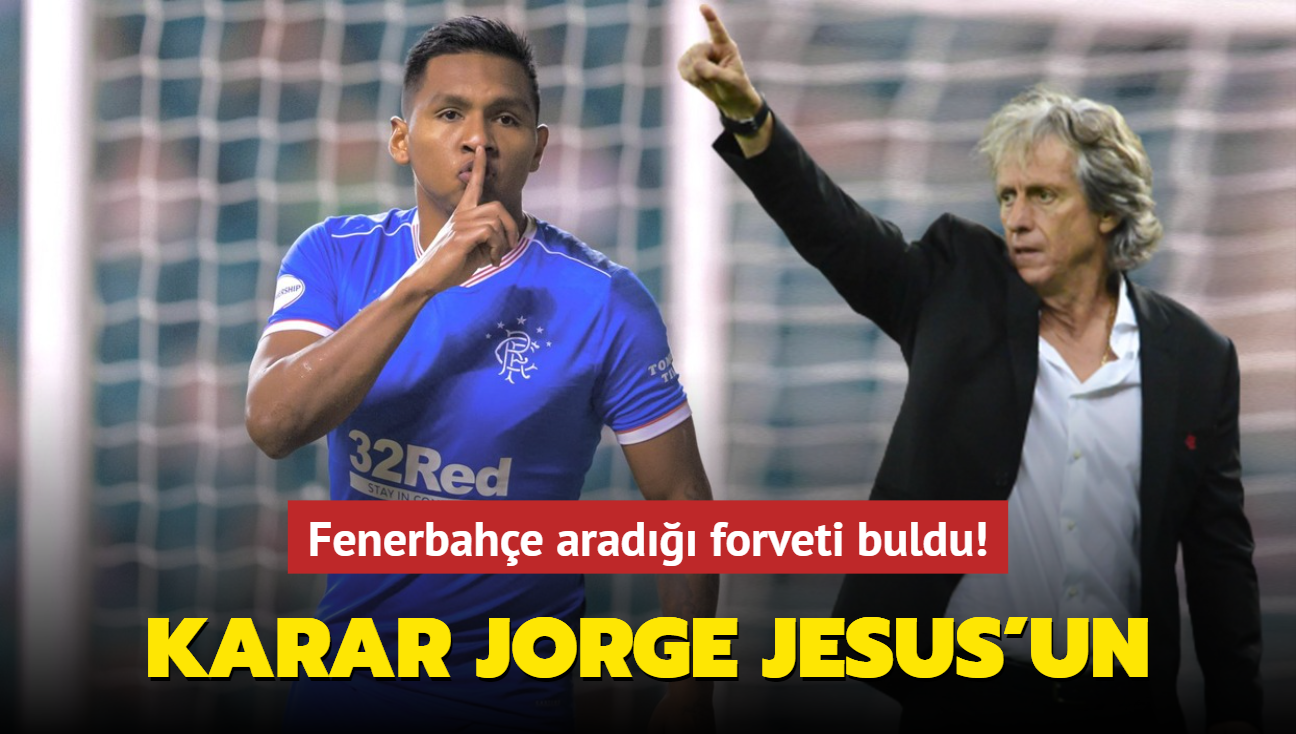 Fenerbahe arad forveti gkte ararken yerde buldu! Karar Jorge Jesus'un