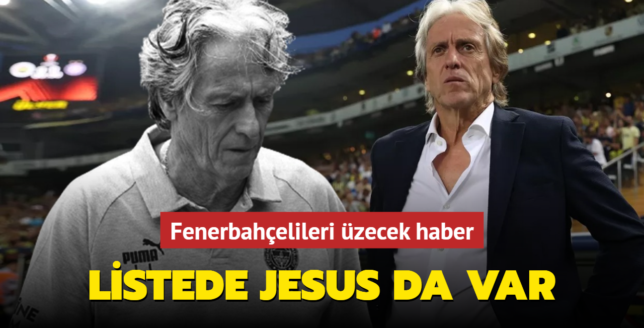 Listede Jorge Jesus da var! Fenerbahelilerin moralini alt st eden haber