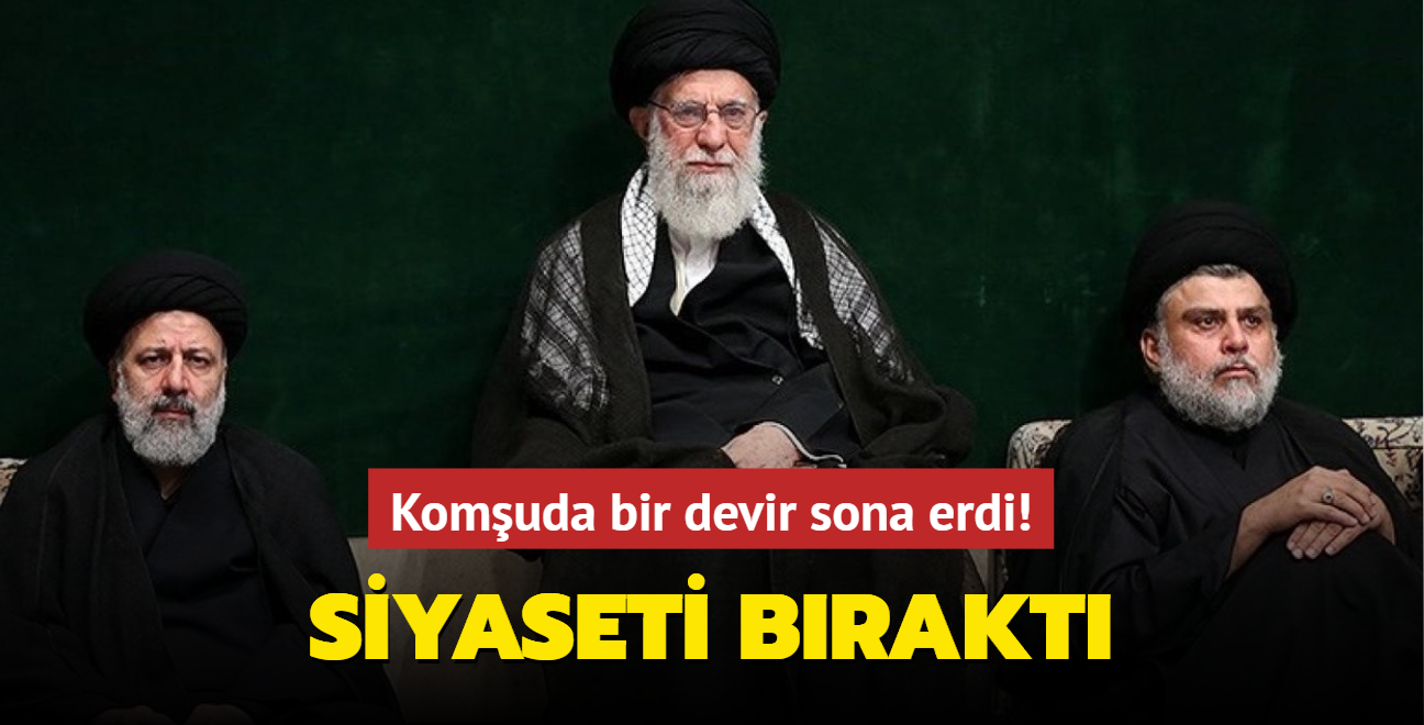 Komuda bir devir sona erdi! Sadr siyaseti brakt