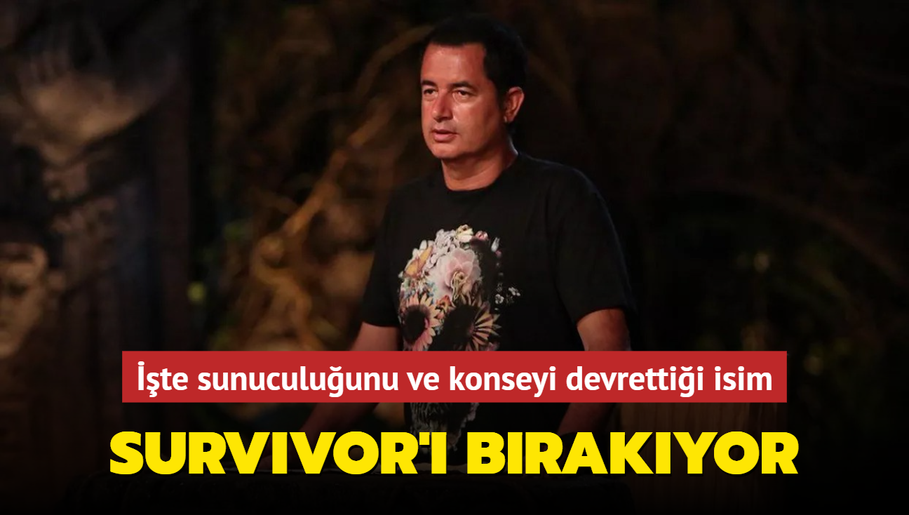 Acun Ilcal' Survivor' devrediyor! te sunuculuunu ve konseyi verdii isim