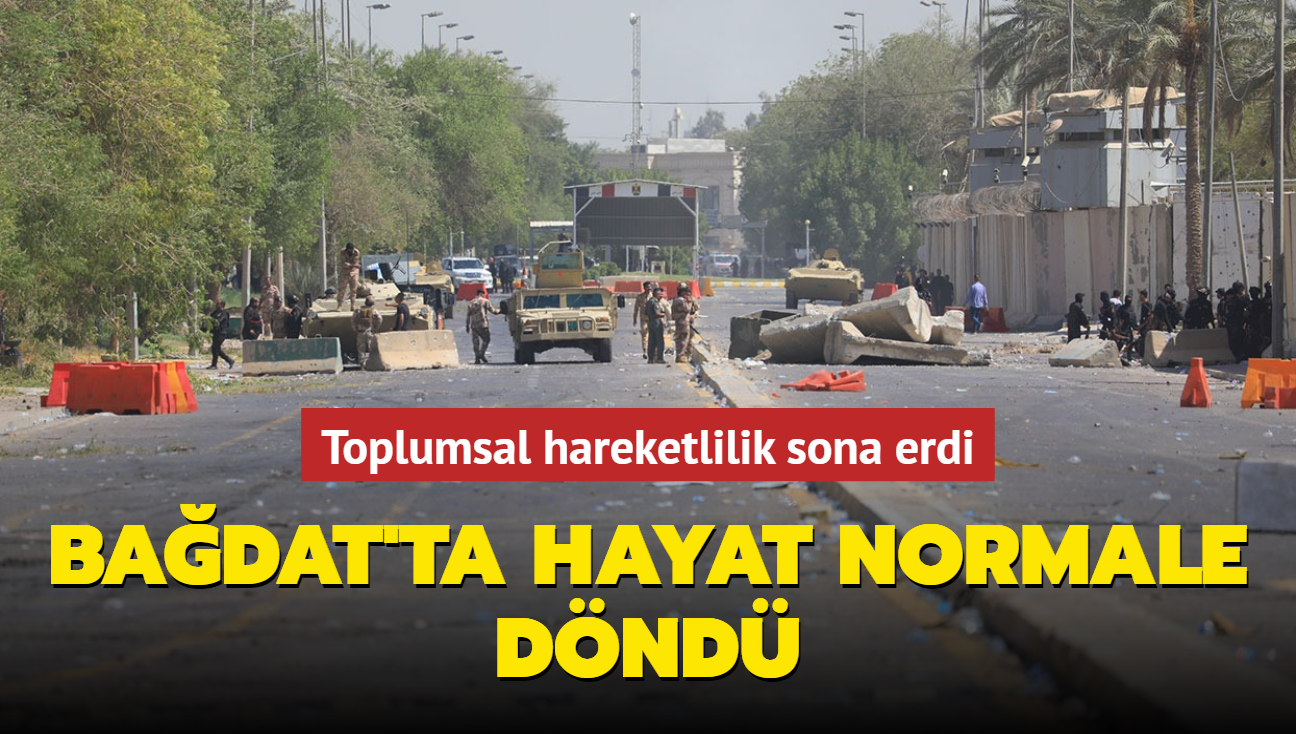 Badat'ta hayat normale dnd... Toplumsal hareketlilik sona erdi