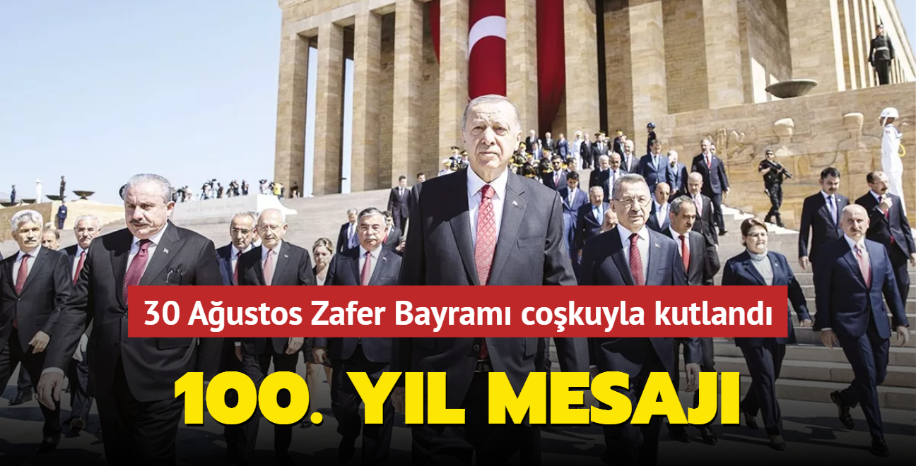 30 Austos Zafer Bayram cokuyla kutland! 100. yl mesaj