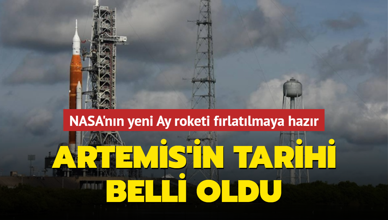 NASA, yeni Ay misyonu iin yeniden deneme yapacak: Artemis'in frlatma tarihi belli oldu