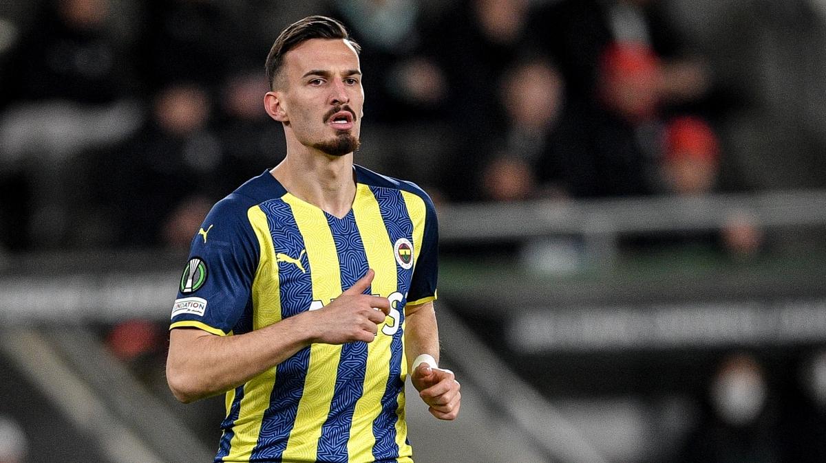 Fenerbahe'de Mergim Berisha'nn ayrl resmen akland