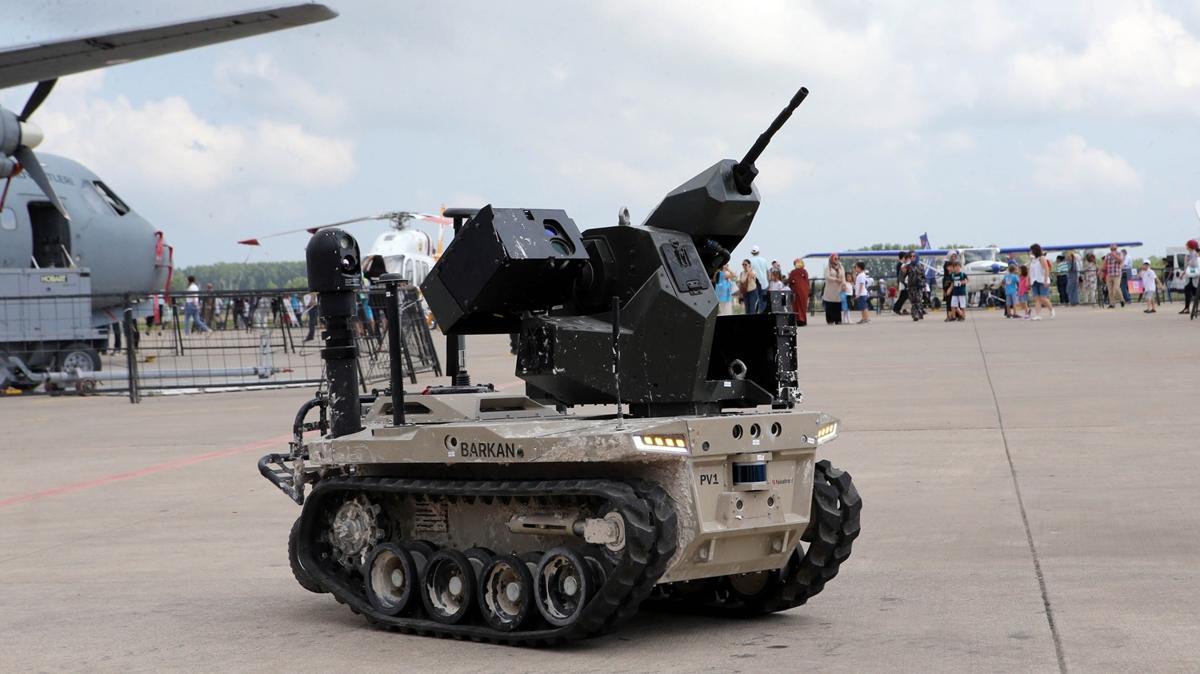 Trkiye'nin robot askeri 'Barkan' 2023'te askeri birliklere teslim edilecek