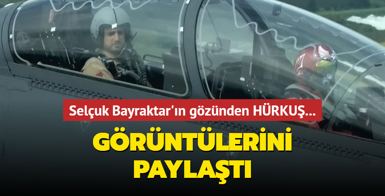 Seluk Bayraktar, Hrku ile uuunun grntlerini paylat