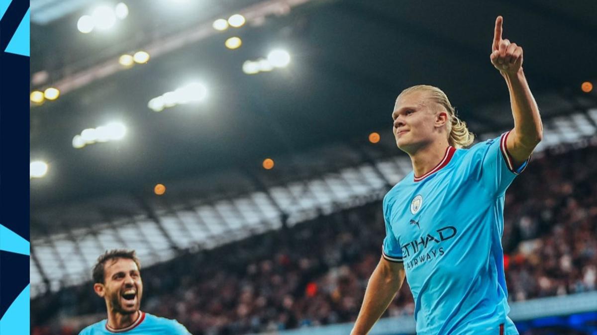 Erling Haaland ov devam ediyor! Manchester City, Nottingham Forest' 6-0'la geti