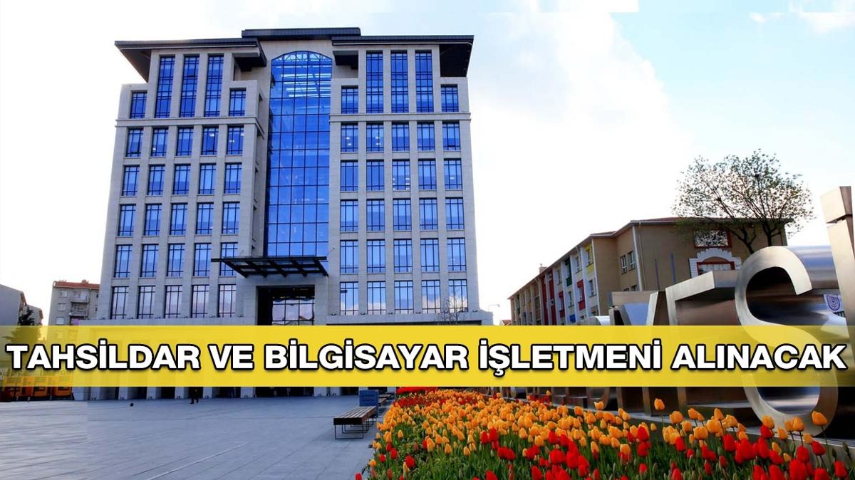 Zeytinburnu Belediye Bakanl Tahsildar ve Bilgisayar letmeni alm yapyor!