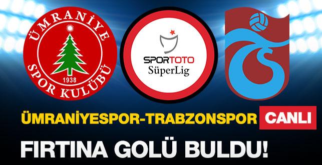 Sper Lig Canl Yayn: HangiKredi mraniyespor-Trabzonspor