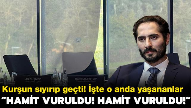 TFF Ynetim Kurulu'nda panik: 'Hamit vuruldu, Hamit vuruldu'