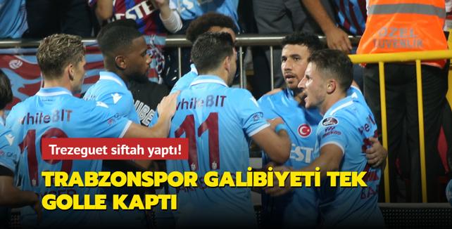 Trezeguet siftah yapt! Trabzonspor galibiyeti tek golle kapt