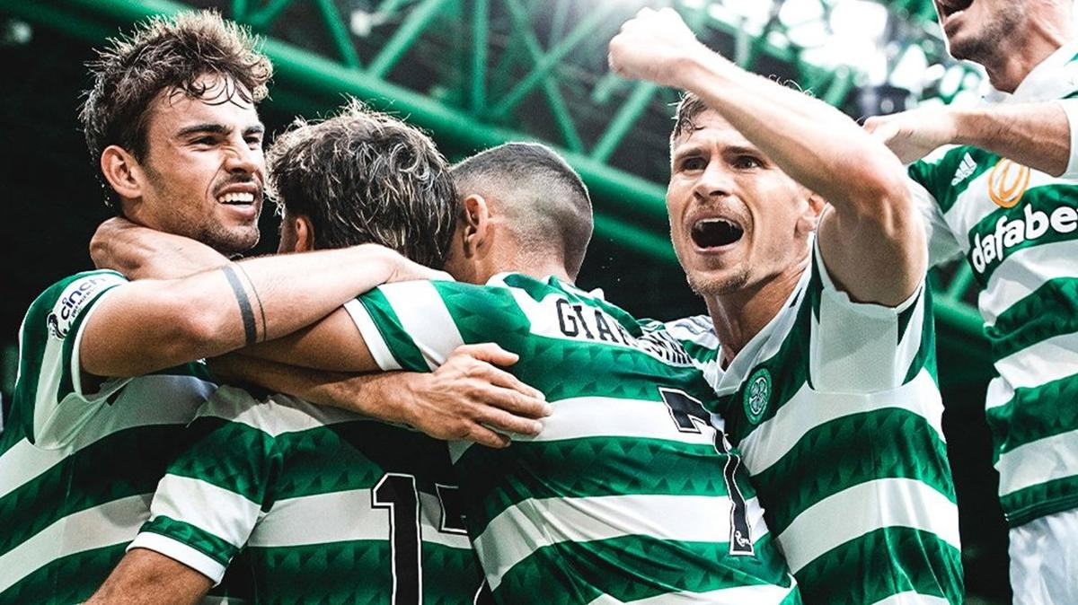 Celtic "Old Firm" derbisinde zorlanmad! Rdvan Ylmaz'l Rangers 4-0 malup oldu