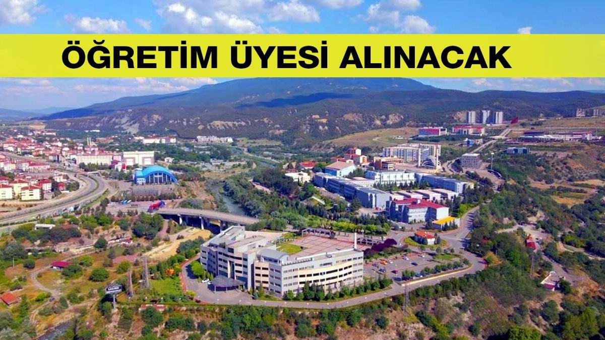 Karabk niversitesi retim yesi alm yapacan duyurdu!