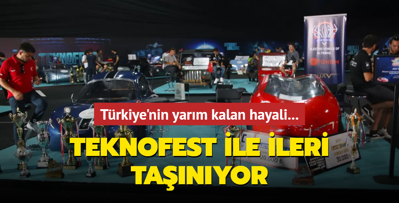 Trkiye'nin yarm kalan hayali... TEKNOFEST ile ileri tanyor