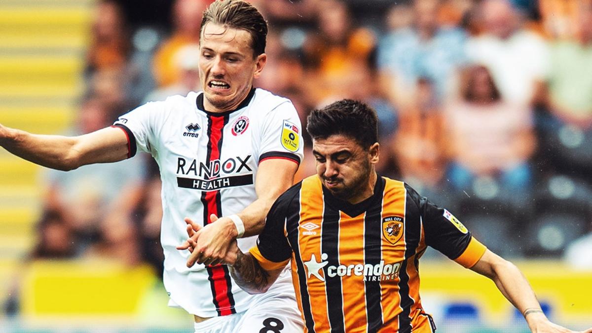 Dimitris Pelkas ilk mana kt! Hull City Sheffielf United'a boyun edi